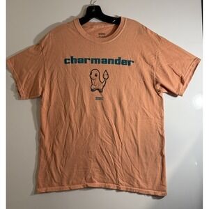 Pokemon Charmander Salmon 004 Tshirt Size Medium